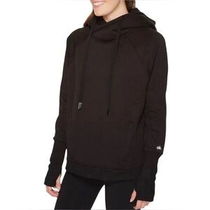 ALO YOGA Frost Faux Shearling Hoodie Sherpa Pullover